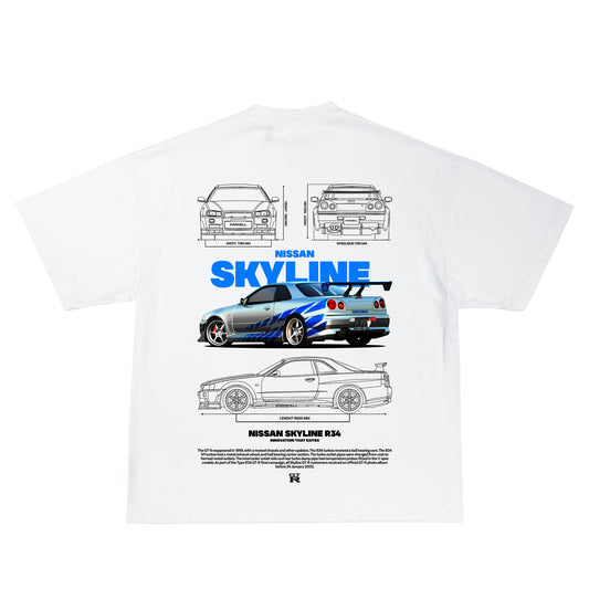 Nissan R34 T - Shirt